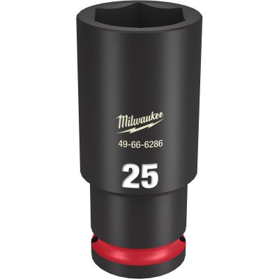 MLW49-66-6286 image(0) - SHOCKWAVE Impact Duty 1/2"Drive 25MM Deep 6 Point Socket