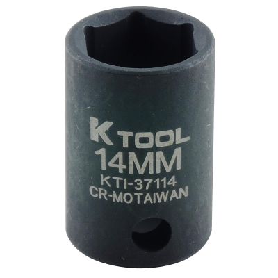 KTI37114 image(0) - K Tool International SOC 14MM 3/8D IMP 6PT