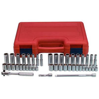KTI21044 image(0) - 44-PIECE 1/4 �� DR 6-PT SAE AND METRIC - INCLUDES CASE