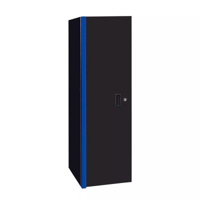 EXTRX243003SLBLBK image(0) - RX Series 24"W x 30"D 3 Drawer and 3 Shelf Side Locker Blue with Black Handles