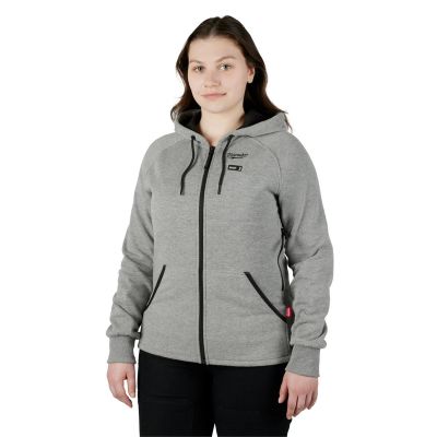 MLW336G-21XS image(0) - Milwaukee Tool M12 Gray Heat Womens Hoodie Kit Xs