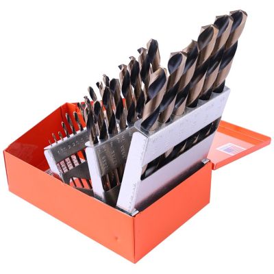 KNK25KK5M image(0) - KnKut KnKut 25 Piece Metric Jobber Length Drill Bit Set M1 - M13 x 0.5MM