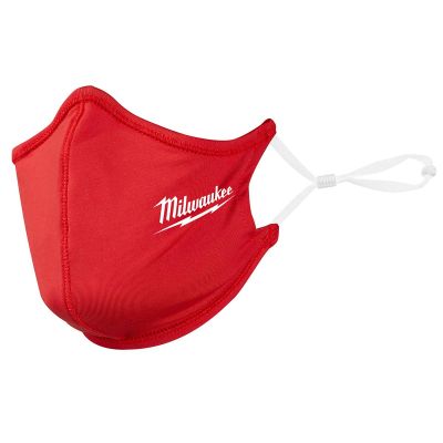 MLW48-73-4227 image(0) - Milwaukee Tool 1PK Red 2-Layer Face Mask