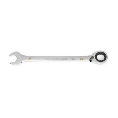 KDT86624 image(0) - Gearwrench 24mm 90-Tooth 12 Point Reversible Ratcheting Wrench