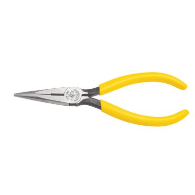 KLED203-6 image(0) - LONG NOSE PLIERS, SIDE CUTTERS, 6-5/8"