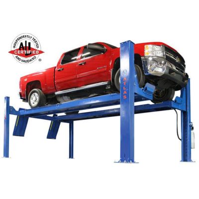 ATEAP-PVL14OF-EXT image(0) - Atlas Equipment Platinum PVL14OF-EXT ALI Certified Open Front Alignment 14,000 lb. Capacity 4-Post Lift (WILL CALL)