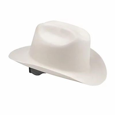 SRW19500 image(0) - Jackson Safety Jackson Safety - Hard Hat - Western Outlaw Series - Full Brim Cowboy Hat - White - (4 Qty Pack)