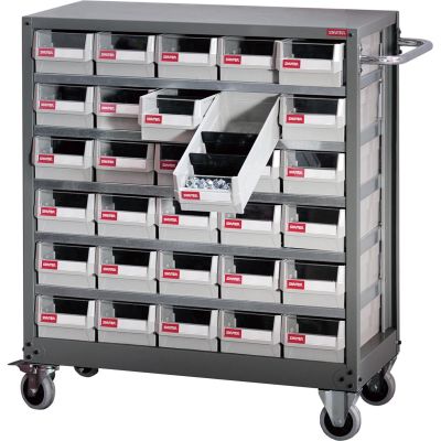 LDS1010016 image(0) - LDS (ShopSol) PART CABINET STEEL MOBILE - 30 DRAWERS