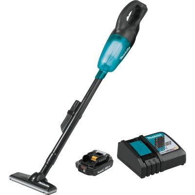 MAKXLC02R1B image(0) - Makita 18V LXT 2.0 Ah Compact Cordless Vacuum Kit