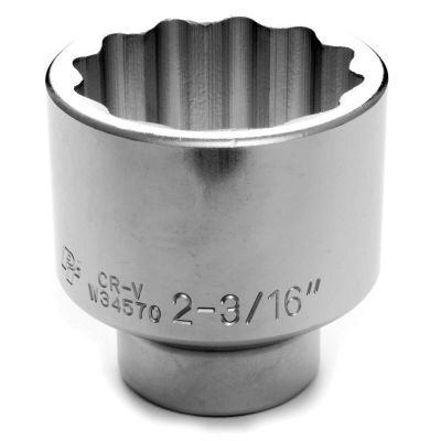 WLMW34570 image(0) - Wilmar Corp. / Performance Tool 3/4" Dr 12pt Std Socket 2-3/16