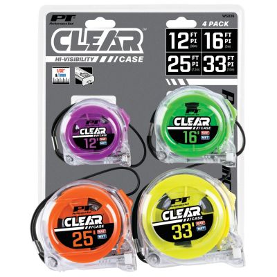 WLMW5039 image(0) - 4 pc. Clear Tape Measure Set