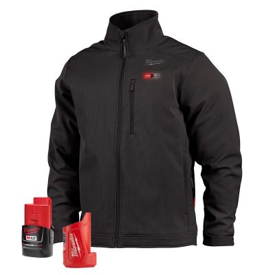 MLW204B-21L image(0) - Milwaukee Tool M12 Black Heat Jacket Kit, L