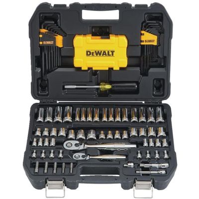 DWTDWMT73801 image(0) - DEWALT Mechanics Tools Kit and Socket Set, 108-Piece