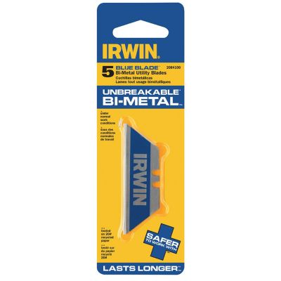 IRW2084100 image(0) - Irwin Industrial BI-METAL RAZOR BLADES "BLUE BLADE"