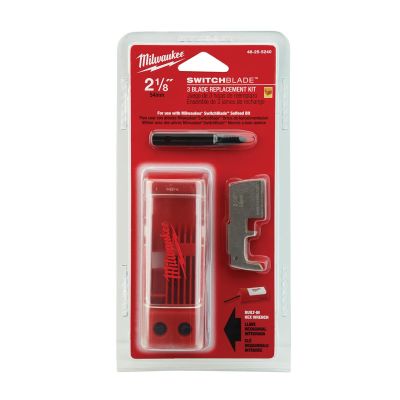 MLW48-25-5240 image(0) - Milwaukee Tool SWITCHBLADE 3 Blade Replacement Kit 2-1/8"