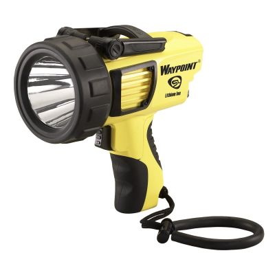 STL44910 image(0) - Streamlight Waypoint 400 Rechargeable Pistol Grip Spotlight for Long Distance Lighting - Yellow