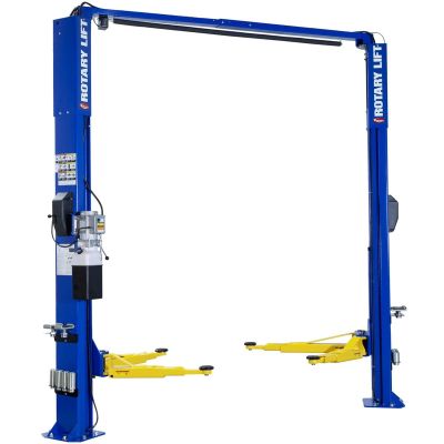 ROTSPOA10N20M0BL image(0) - Rotary 10,000 Lbs 2 Post Asymmetric With Patent Pending Av Arms.  Includes Round & Truck Adapters With 3 1/2" & 5 1/4" Extensions With Storage Rack. Shortest Arm Retraction In The Industry. Drive Thru Clearance 95 1/4", Min Cei