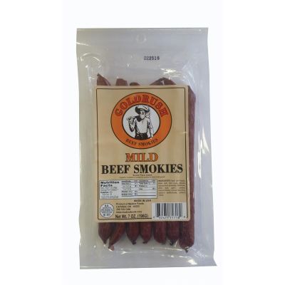 GRJ71718 image(0) - Gold Rush Jerky Mild 7 oz. Beef Sticks 12-ct Case