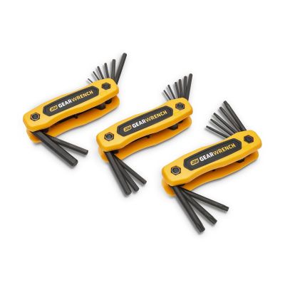 KDT83512 image(0) - GearWrench 25PC SAE/METRIC TORX FOLDING HEX KEY SET