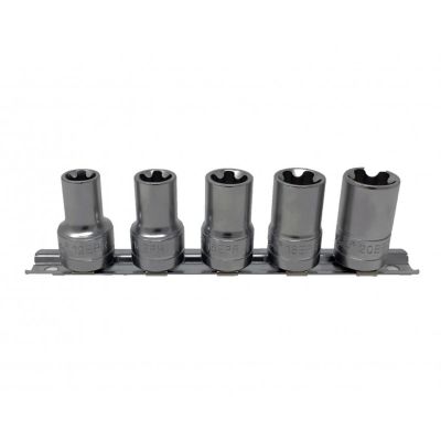 CTA5065 image(0) - CTA Manufacturing 5 Pc. 5 Pt. EPR Torx Plus Socket Set 3/8" Dr.