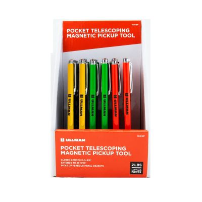 ULL15XDISP image(0) - Ullman Devices Corp. Multicolor Pocket Magnetic Pick Up Tool Display