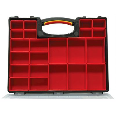 HOMHA01122238 image(0) - Plastic Organizer with 22 Removable Bins