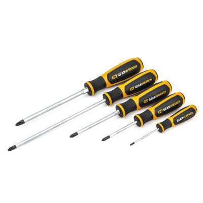 KDT80052H image(0) - GearWrench 5 Pc. Phillips® Dual Material Screwdriver Set