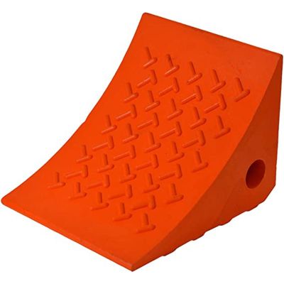 AMN15355 image(0) - AME Wheel Chock Orange Urethane