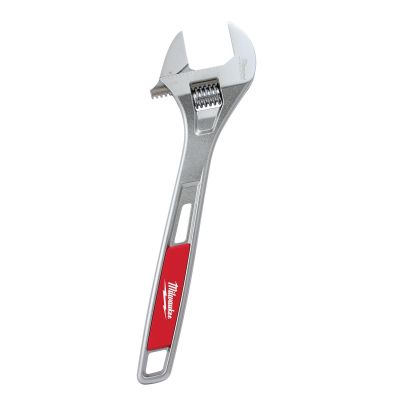 MLW48-22-7412 image(0) - 12" CHROME PLATED ADJUSTABLE WRENCH
