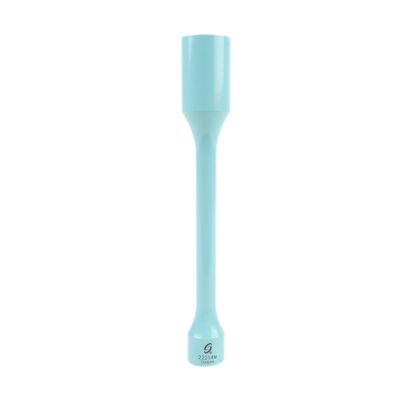 SUN22214M image(0) - Sunex 1/2" Dr. 22mm(7/8")/140 FT. LBS./190 Nm Extension Socket (Turquoise)