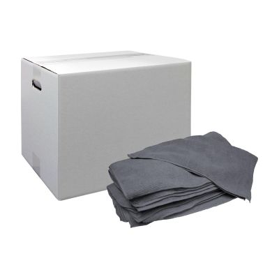 ITXW-00565-288 image(0) - Intex Bulk Box Grey Terry Microfiber Towels