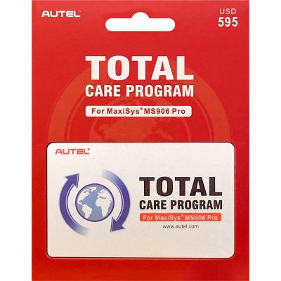 AULMS906P1YRUP image(0) - Autel Total Care (TCP) for MS906PRO : Total Care Program 1-Year Warranty and Software Update Extension for MS906PRO