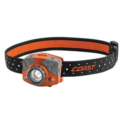 COS20620 image(0) - COAST Products FL75R Rechargeabl Headlamp orange body in gift box