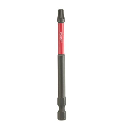 MLW48-32-4397 image(0) - Milwaukee Tool SHOCKWAVE 3-1/2" Impact Torx T27 Power Bits (25 Pk)