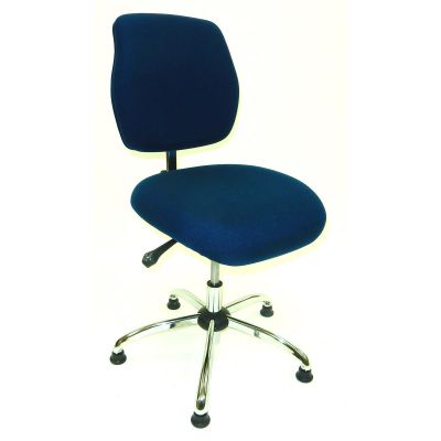 LDS1010431 image(0) - LDS (ShopSol) ESD Chair - Low Height - Deluxe Blue