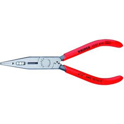 KNP1301614C image(0) - 4-IN-1 ELECTRICIAN PLIERS AWG 10,12,14 (Carded)