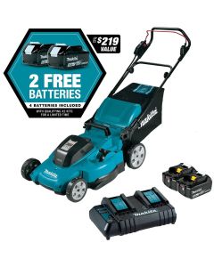 Makita 18V X2 21" Push Mower Kit