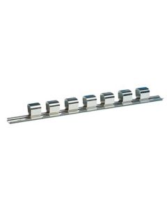 Grey Pneumatic 5.25" Clip Rail Without Clips