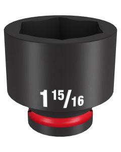 MLW49-66-6322 image(0) - Milwaukee Tool SHOCKWAVE Impact Duty  3/4"Drive 1-15/16" Standard 6 Point Socket