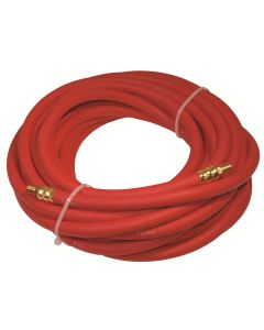 KTI72025 image(0) - K Tool International 3/8 in. x 25 ft. - 1/4 in. MNPT Rubber Air Hose, R