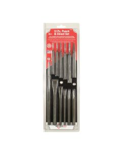 Mayhew 12PC Punch & Chisel Set Display