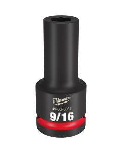 Milwaukee Tool SHOCKWAVE Impact Duty  3/4"Drive 9/16" Deep 6 Point Socket