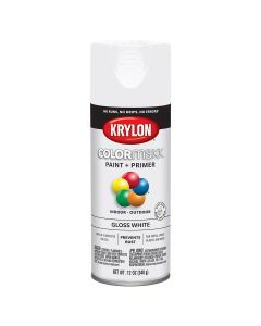 DUP5545 image(0) - Krylon Gloss White; 12 oz. Aerosol