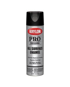 DUP5813 image(0) - Krylon Enamel Paint Flat Black 15 oz.