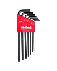 EKL10207 image(0) - Eklind Tool Company HEX KEY SET 7 PC SAE LONG 5/64-1/4IN.