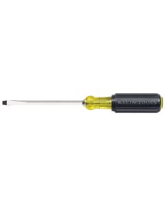 KLE600-6 image(0) - Klein Tools Screwdriver Cushn-Grip Sq-Shank Keystone 5/16"x6"