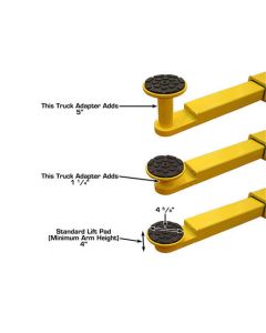 ATEXH-9KBPX-FPD image(16) - Atlas Automotive Equipment Atlas Equipment 9KBPX Baseplate 9,000 lb. Capacity 2-Post Lift