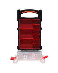 HOMHA01109225 image(0) - Homak Manufacturing Plastic Organizer with 9 Removable Bins