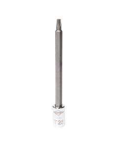 MAY16416 image(0) - Mayhew Mayhew T25 Torx&reg; Medium Insert Socket Bit, 1/4-Inch Drive