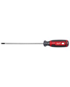 MLWMT212 image(0) - Milwaukee Tool 3/16" Cabinet 6" Cushion Grip Screwdriver (USA)